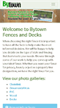 Mobile Screenshot of bytownfence.com